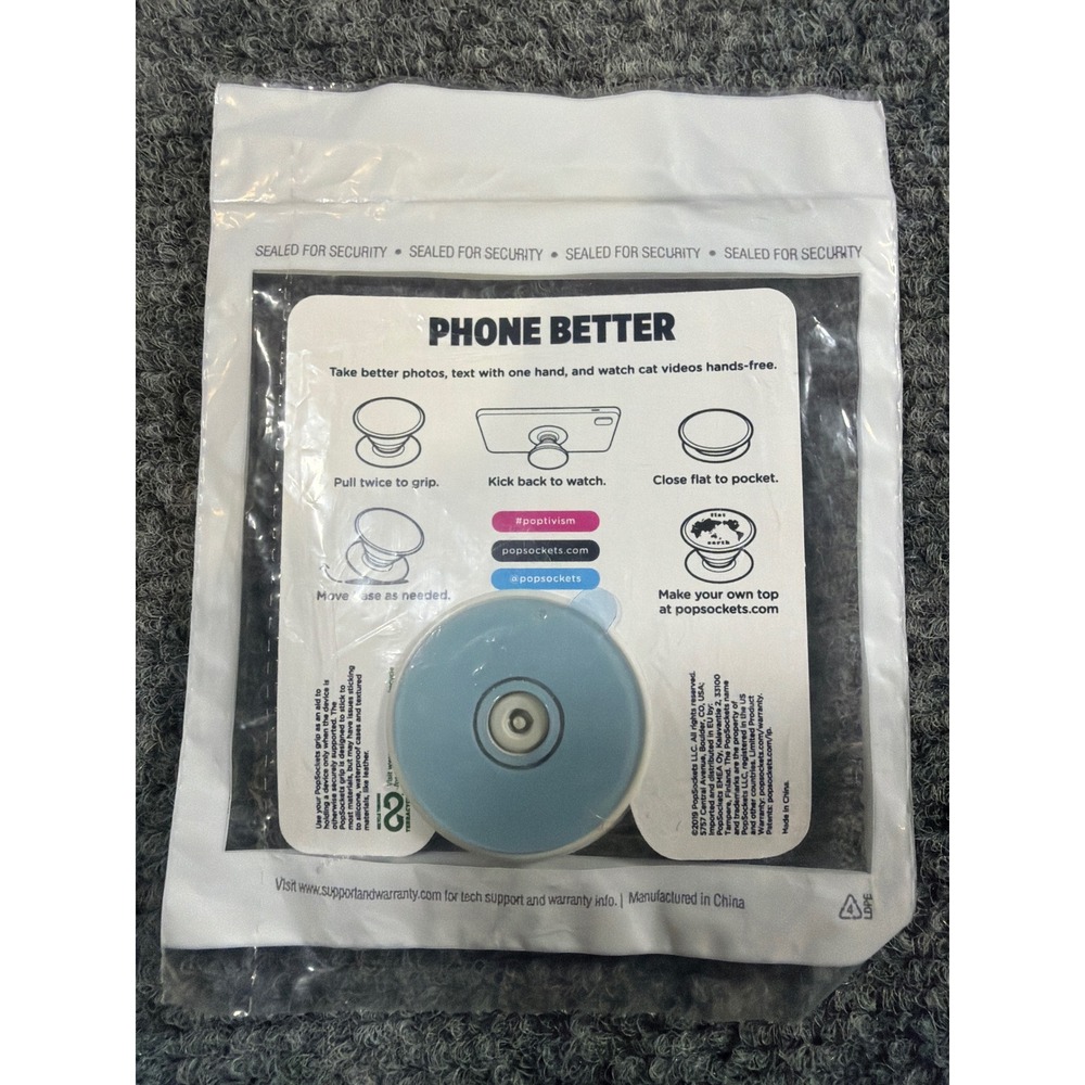 PopSockets PopGrip Truly Vodka Tie Dye Rainbow Phone Grip and Stand New Sealed - Picture 3 of 3